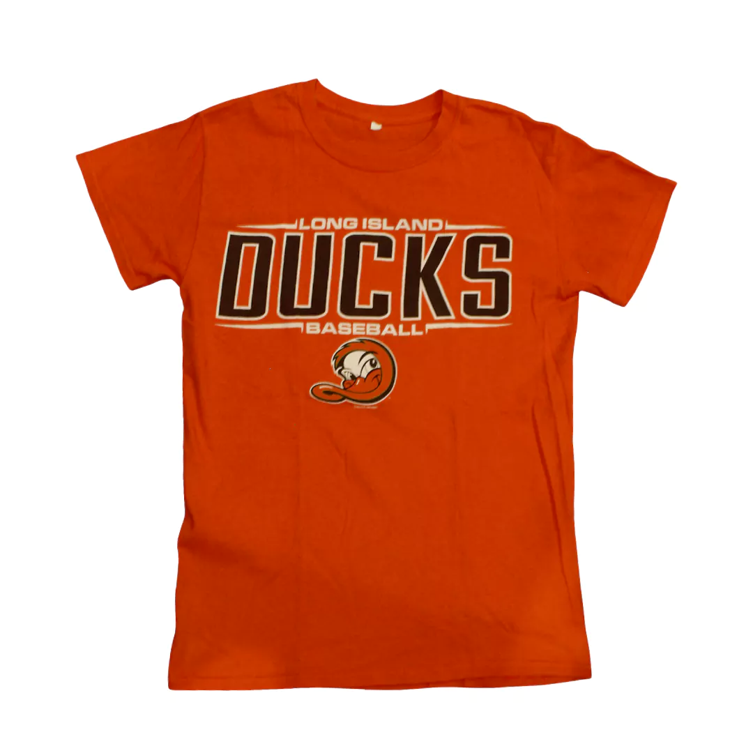 Long Island Ducks Baseball Tee Small