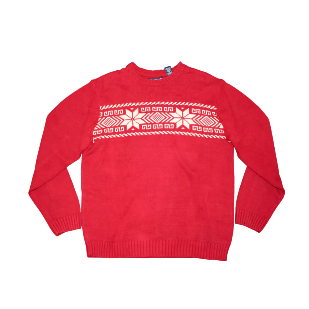 Red Chaps Sweater Medium