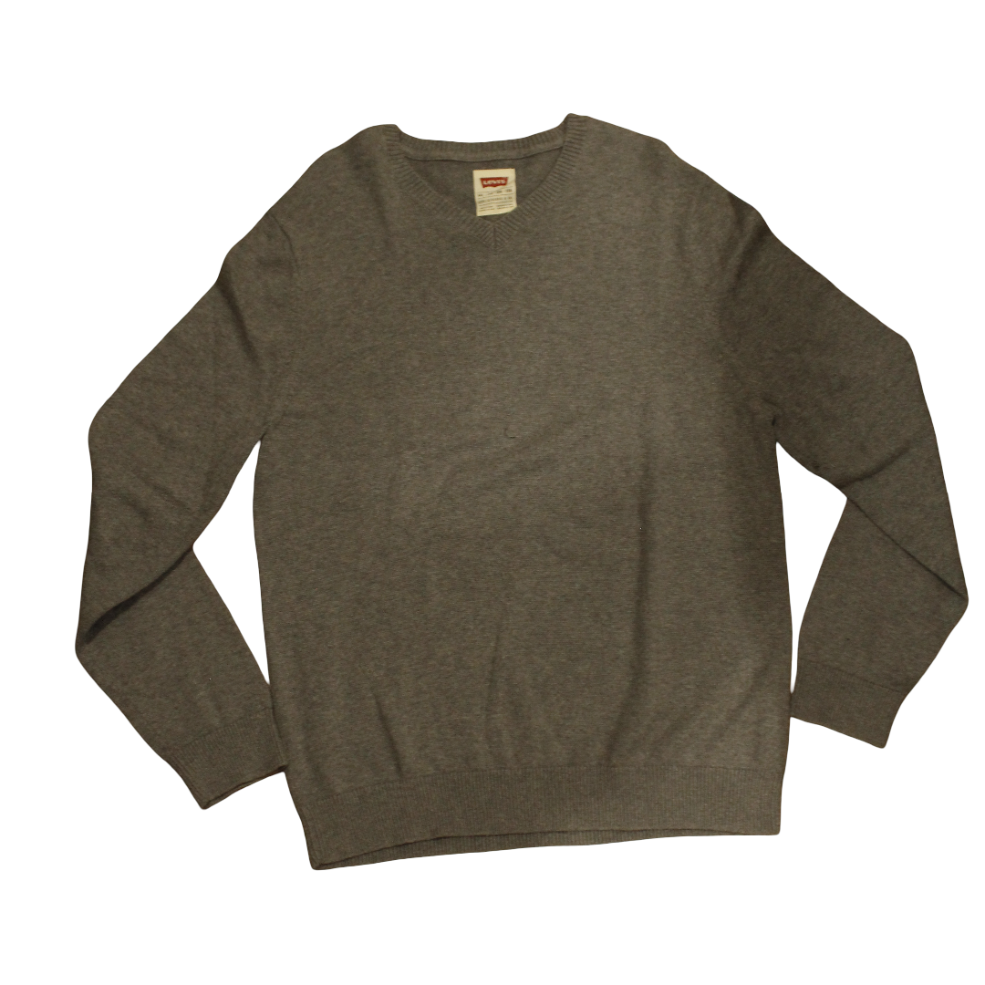 Vintage Grey Levi's Sweater 2XL