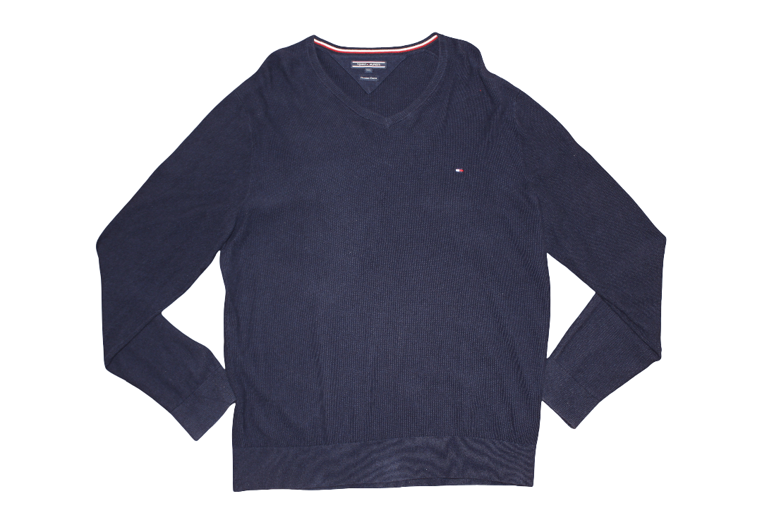Vintage Navy Tommy Hilfiger Sweater 2XL