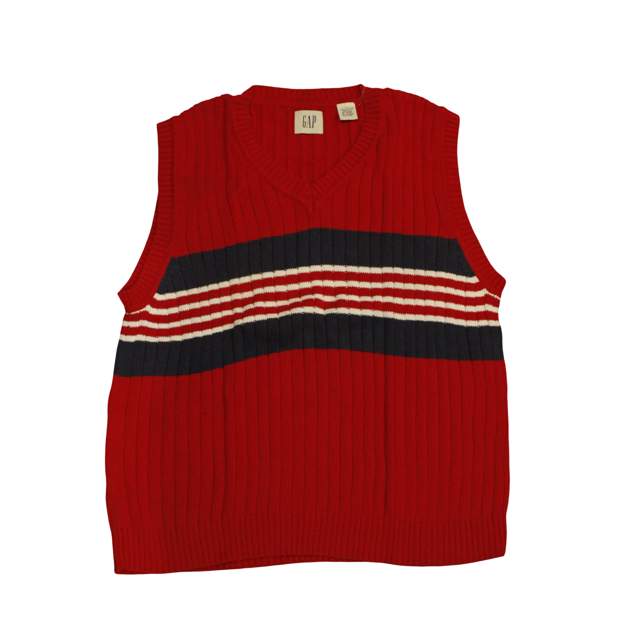 Vintage Red GAP Sweater Vest Large