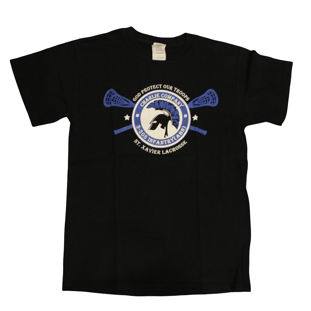 Vintage St. Xavier Lacrosse Tee Small
